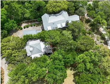 Aerial of the property