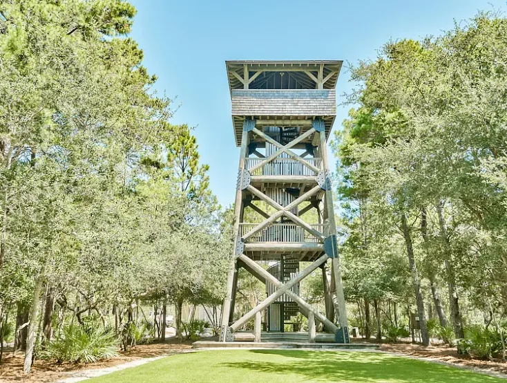 The village observation tower